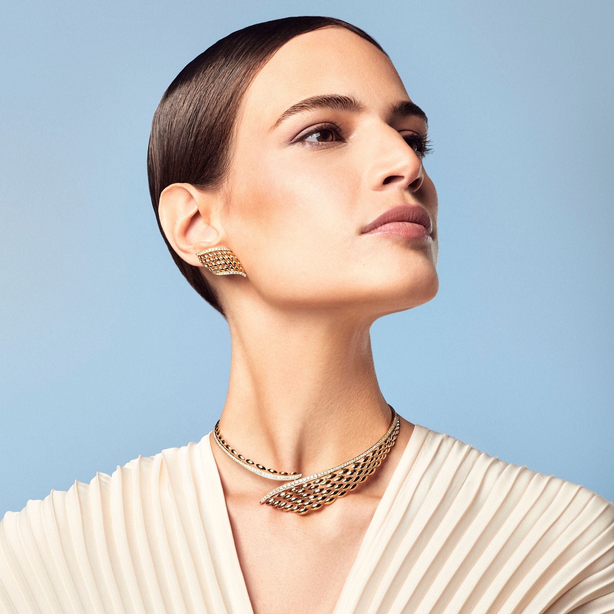 VENTO YELLOW GOLD NECKLACE