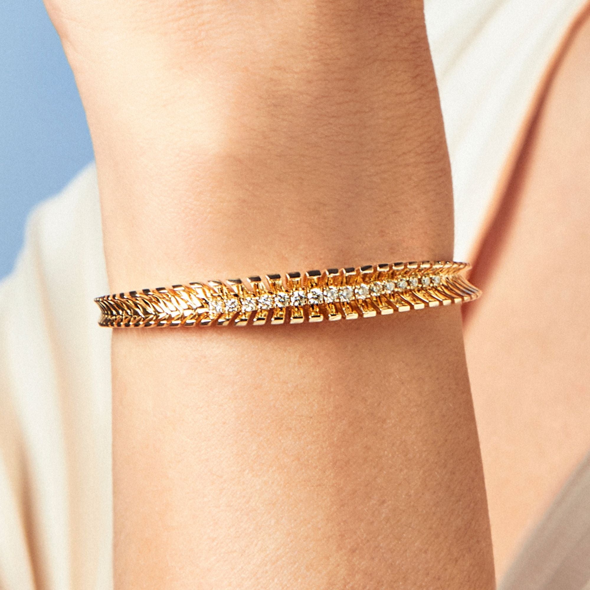 VITO MINI-ME YELLOW GOLD BRACELET