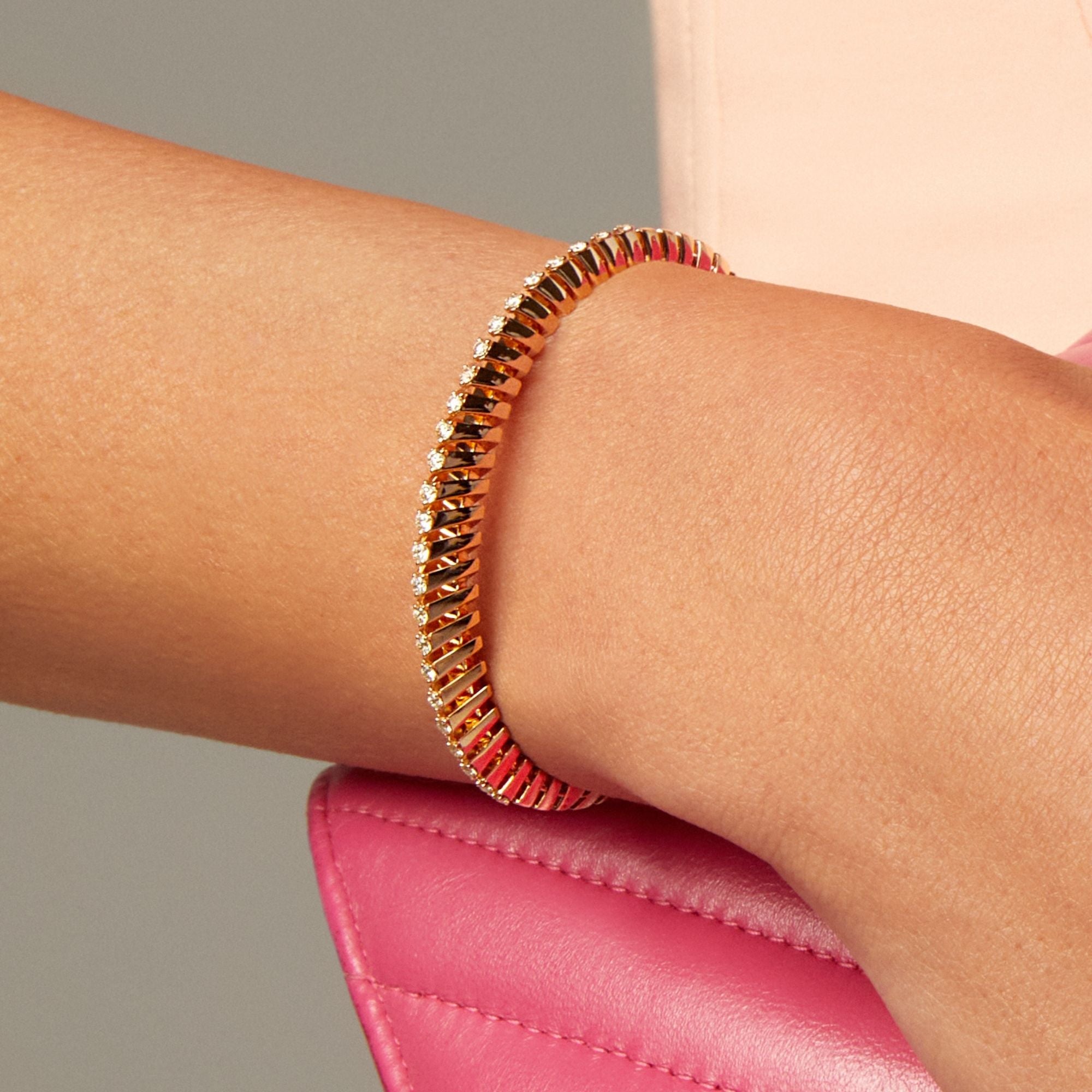 SOFFIO MINI-ME ROSE GOLD BRACELET