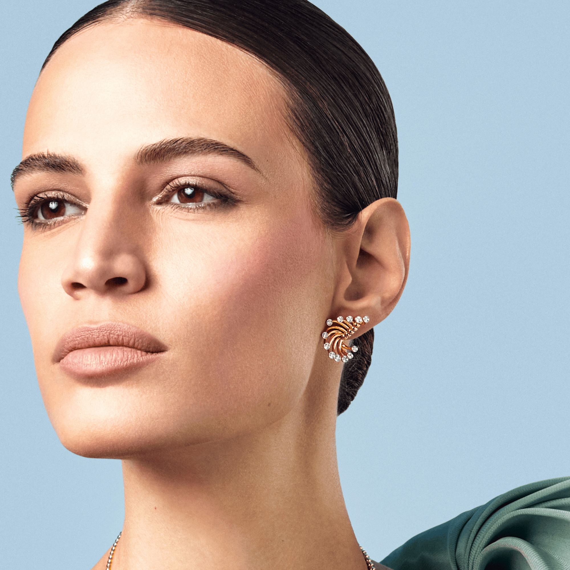 ARTIFICIO SMALL YELLOW GOLD EARRINGS