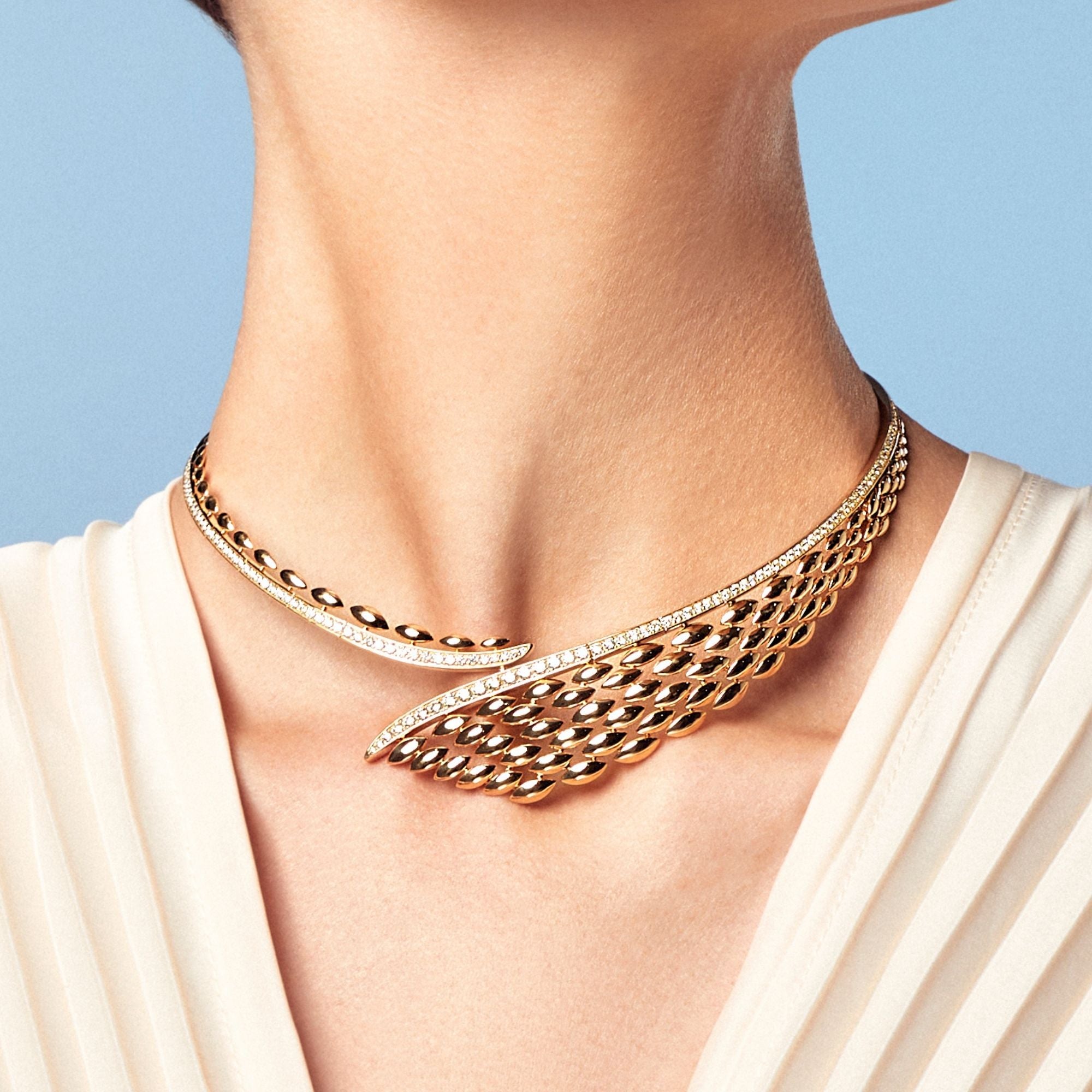 VENTO YELLOW GOLD NECKLACE