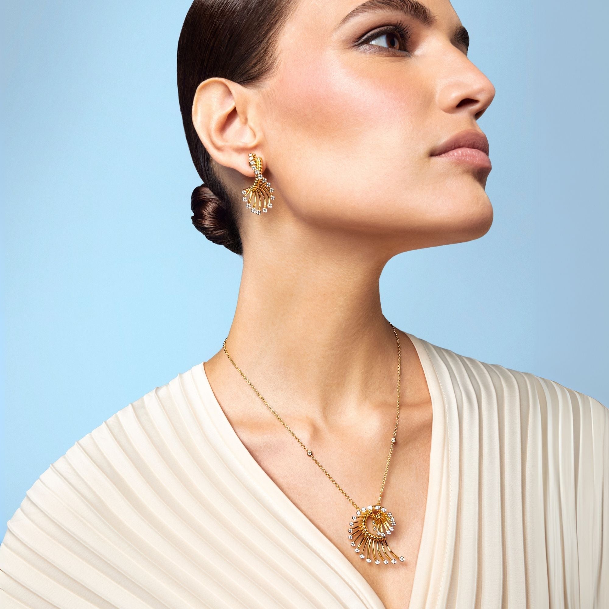 ARTIFICIO YELLOW GOLD PENDANT