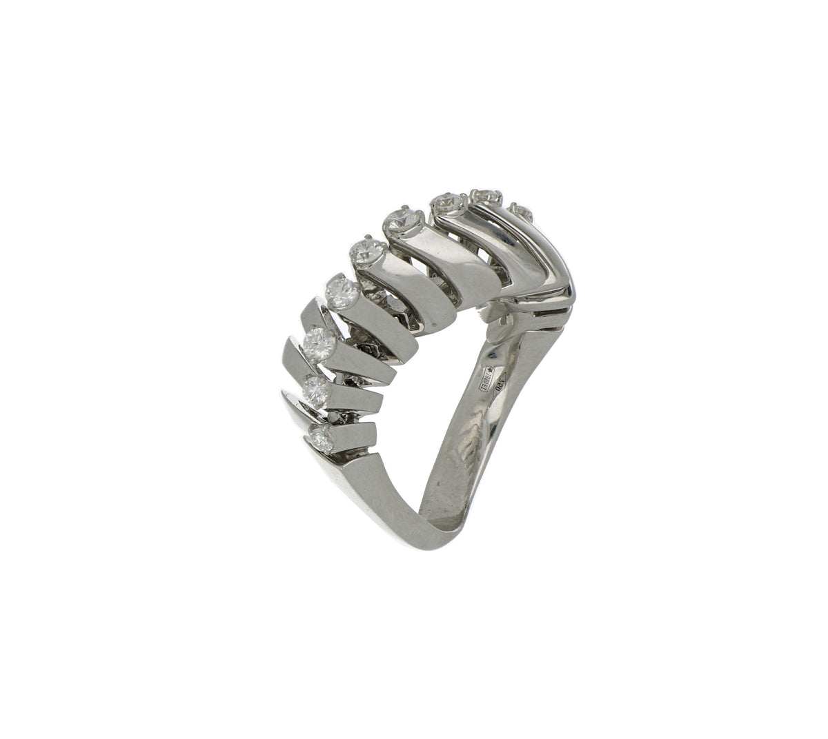 SOFFIO WHITE GOLD RING
