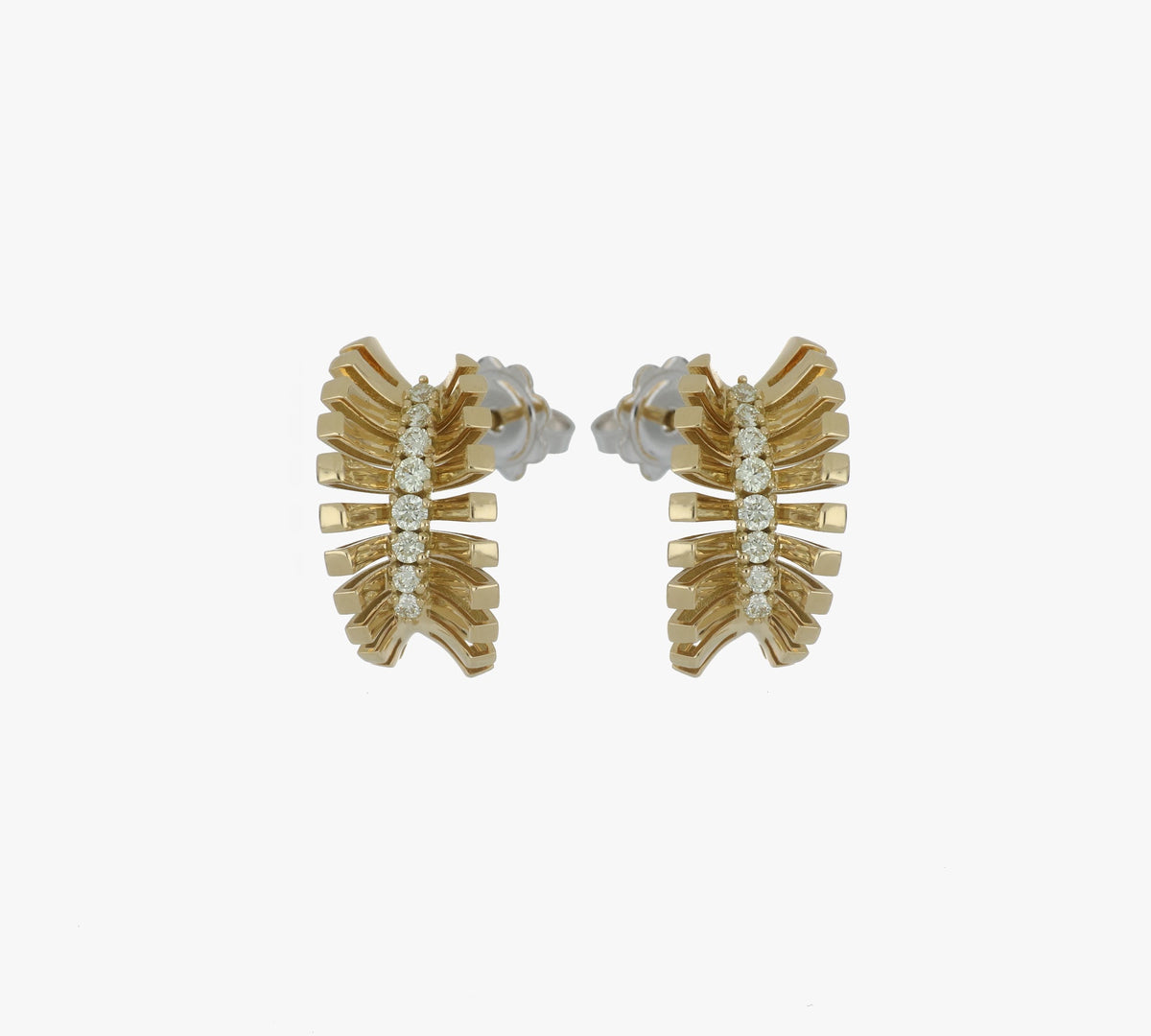 VITO MINI-ME YELLOW GOLD EARRINGS
