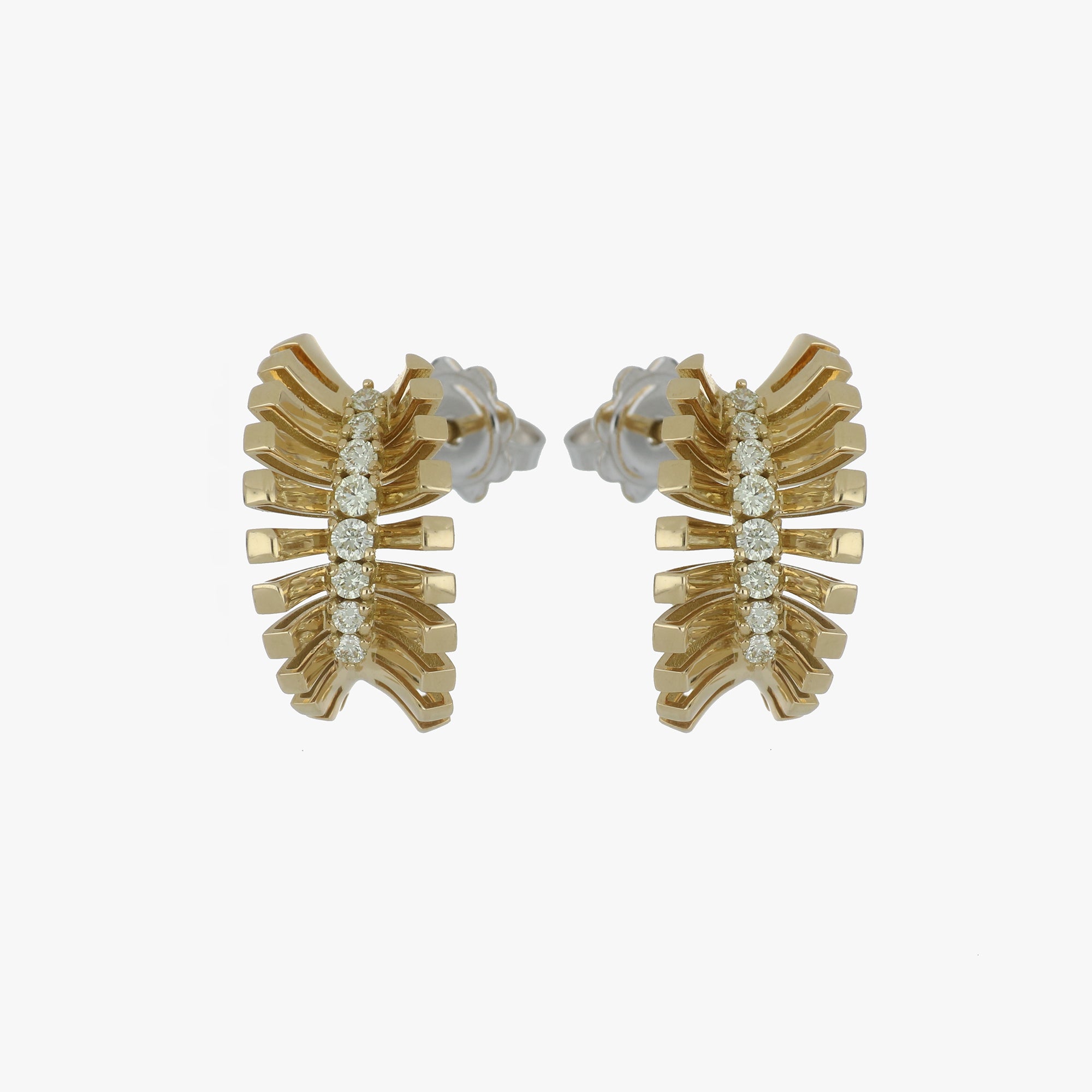 VITO MINI-ME YELLOW GOLD EARRINGS