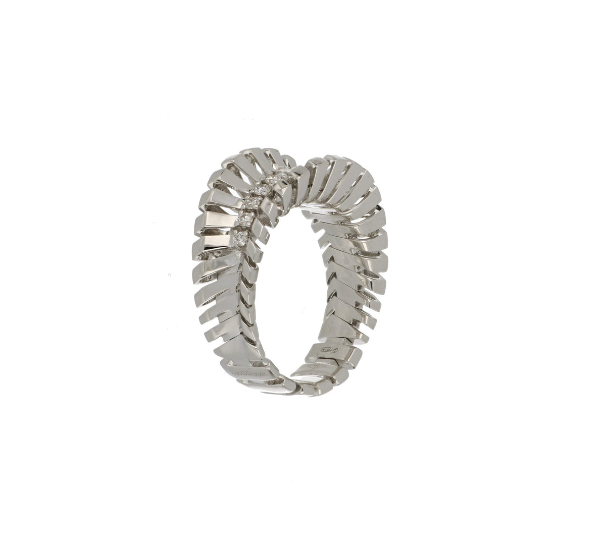 VITO MINI-ME WHITE GOLD RING