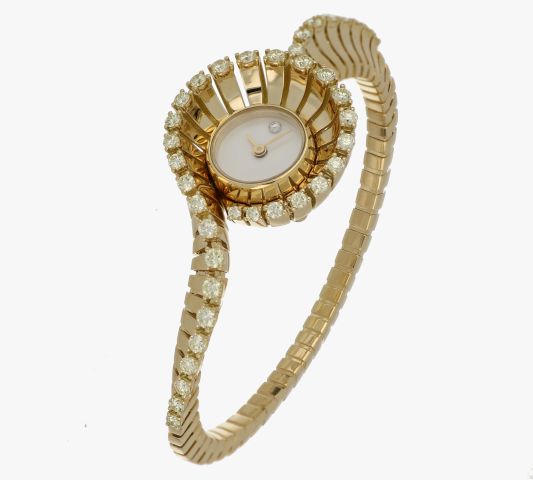 VITO YELLOW GOLD DIAMOND WATCH