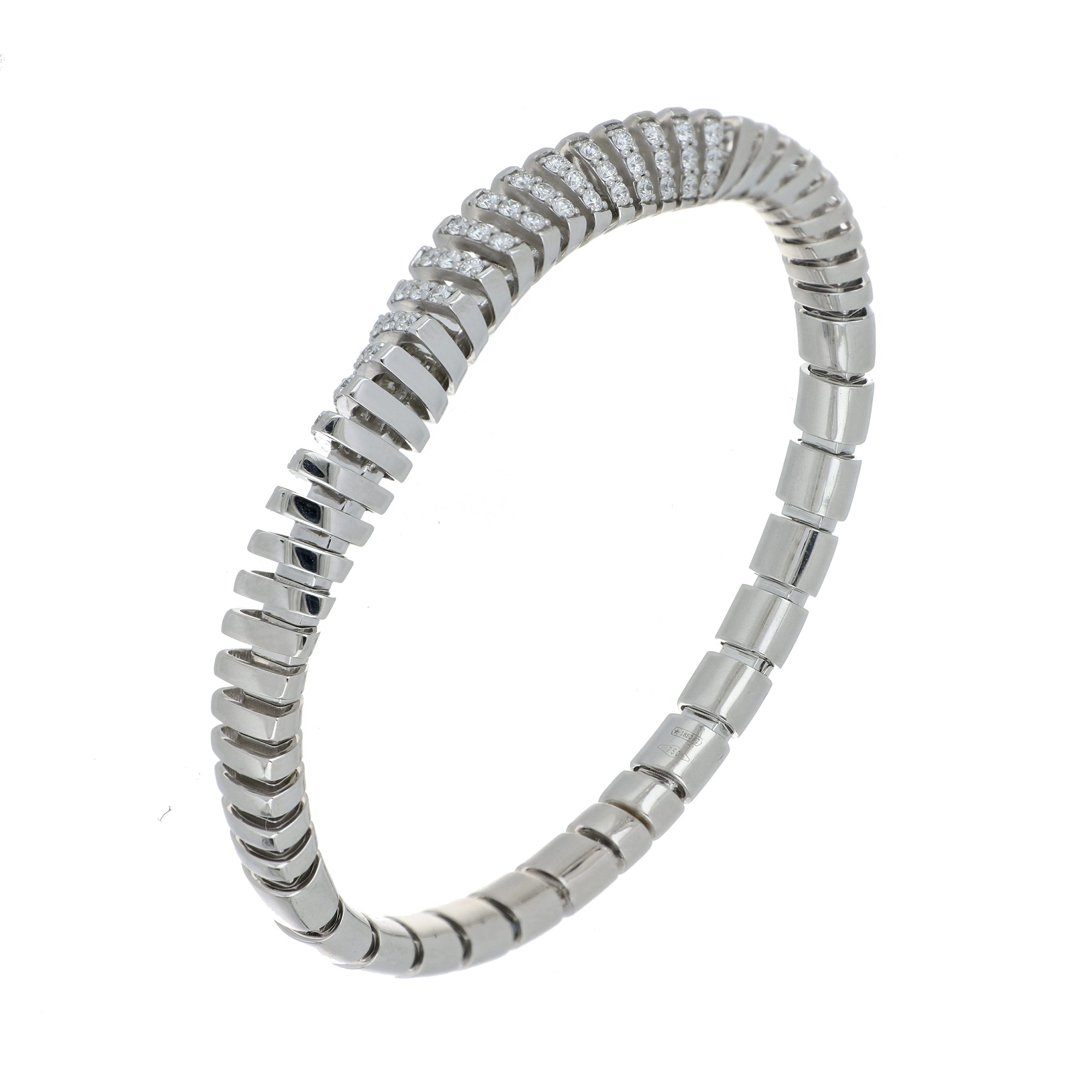 CRESCENDO MINI-ME WHITE GOLD BRACELET