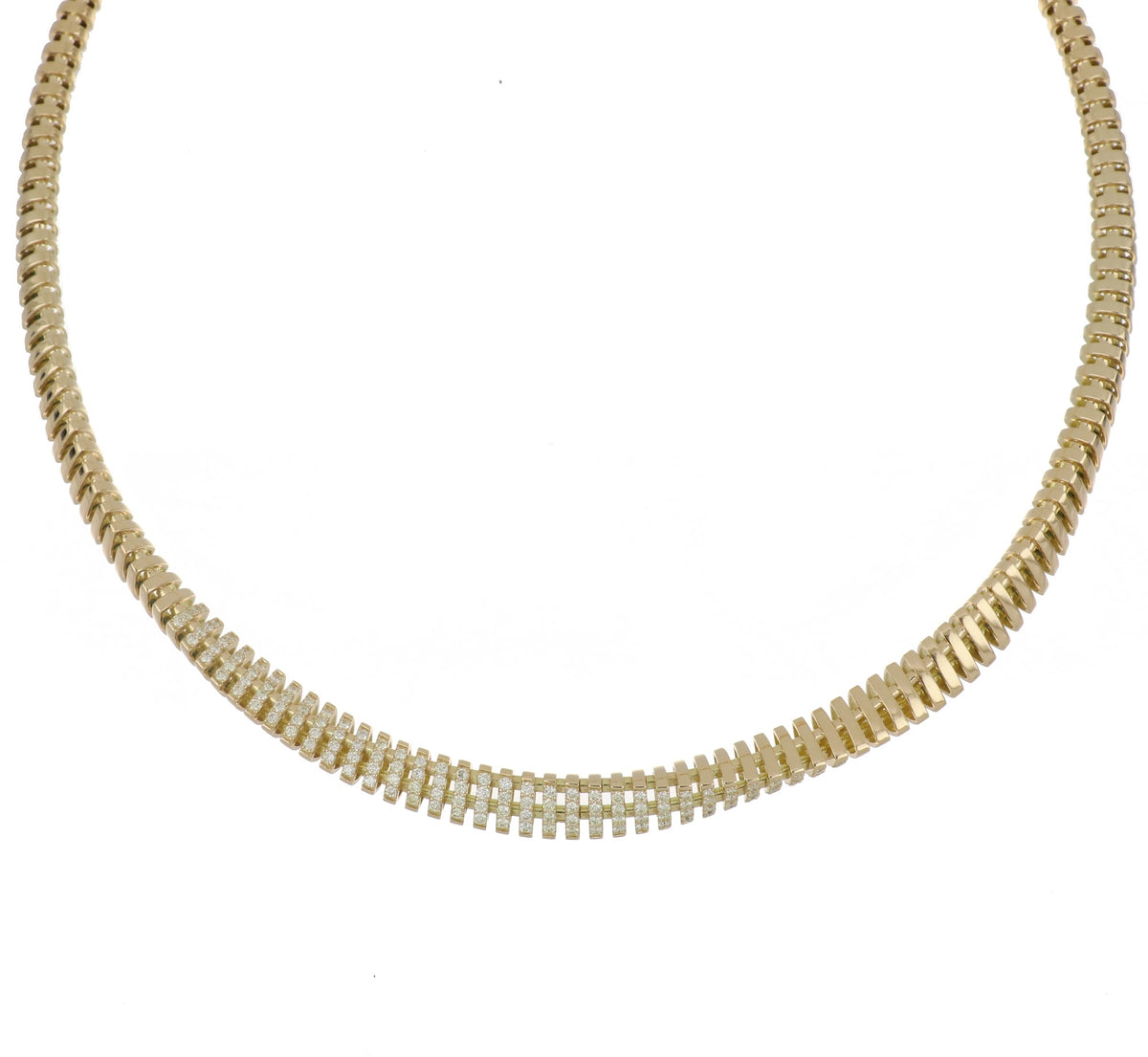 CRESCENDO MINI-ME YELLOW GOLD NECKLACE