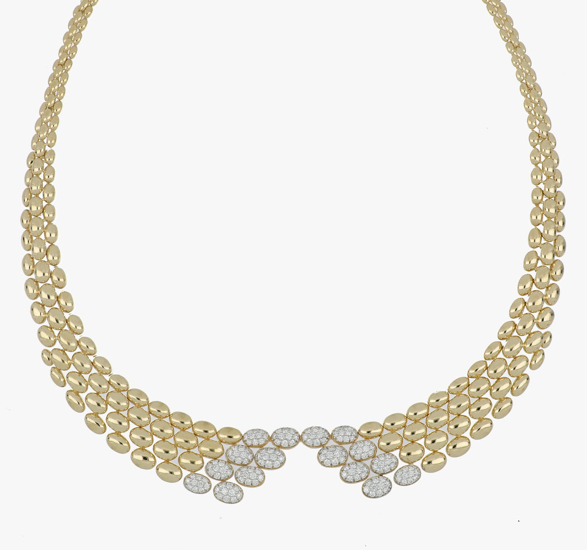SOLEGIRA YELLOW GOLD DOUBLE NECKLACE