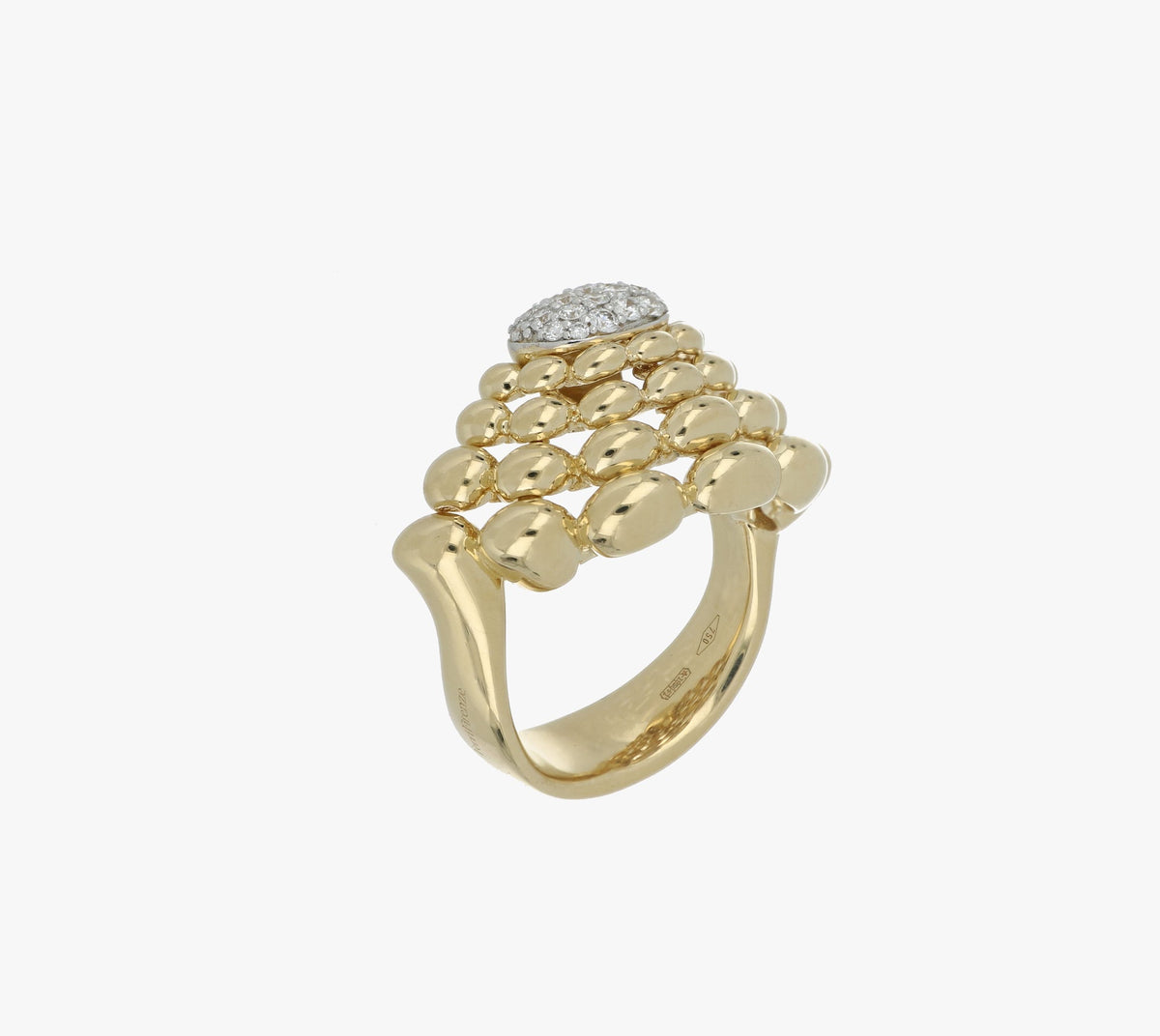 SOLEGIRA YELLOW GOLD RING