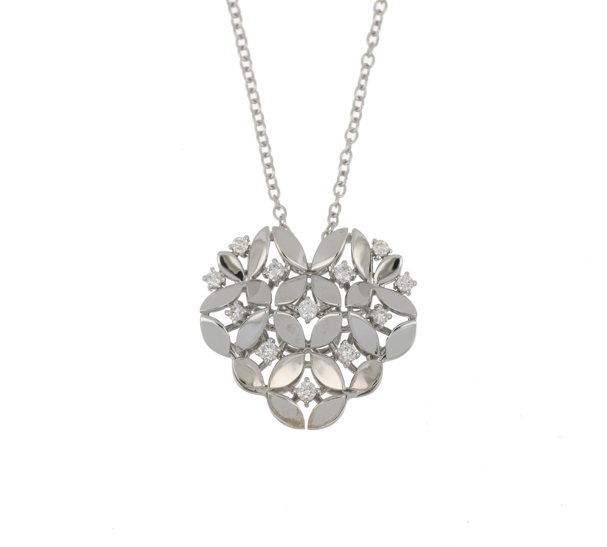 RIFLESSI WHITE GOLD PENDANT