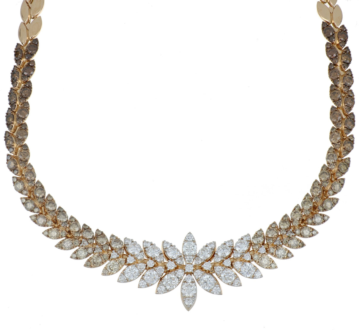 FELCE BROWN DIAMONDS NECKLACE