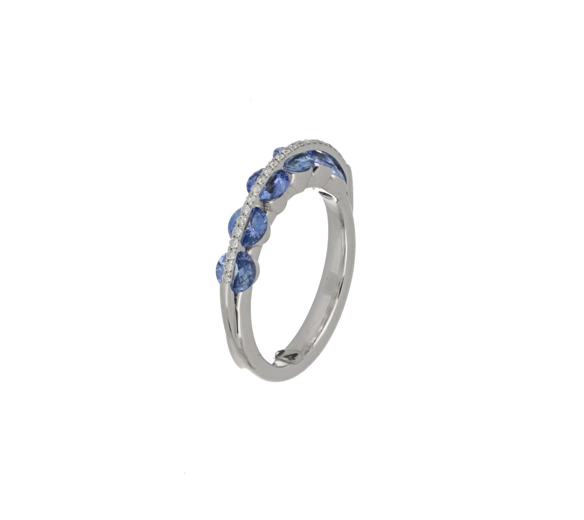 Light Blue Sapphires Ring