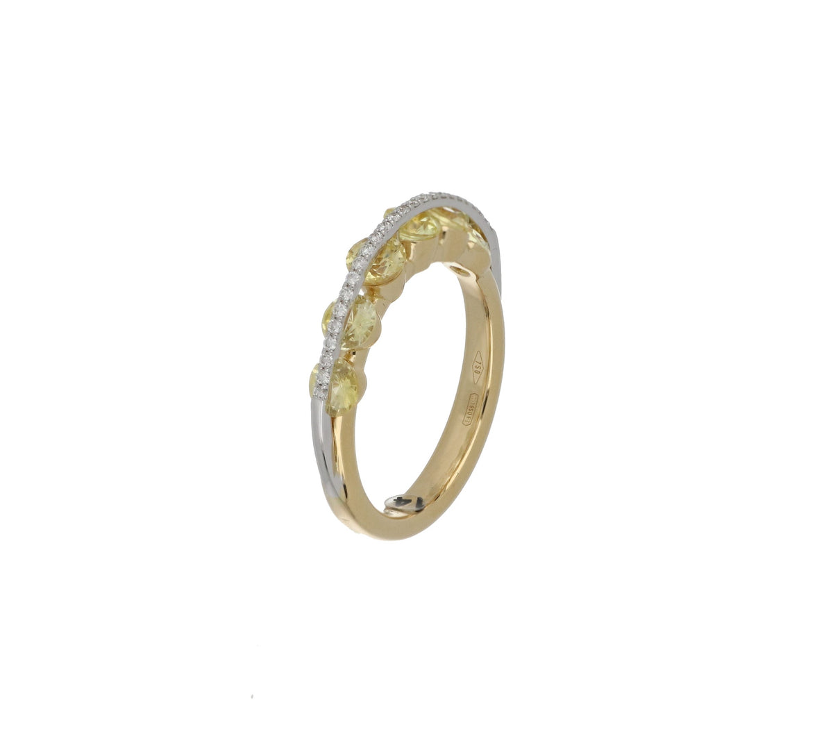 Light Yellow Sapphires Ring