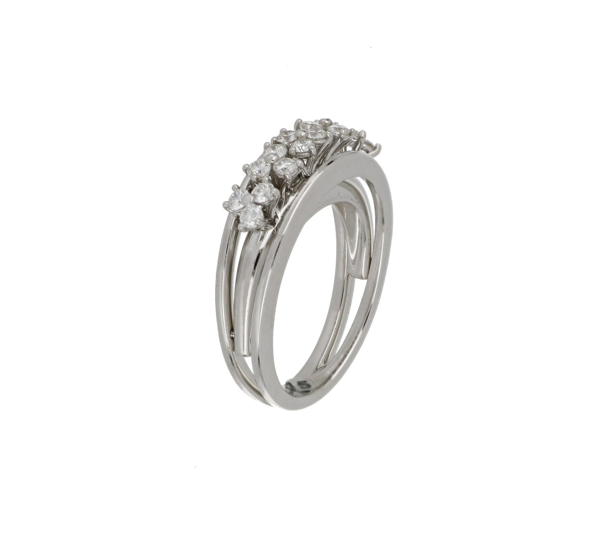 Trilly White Gold Ring