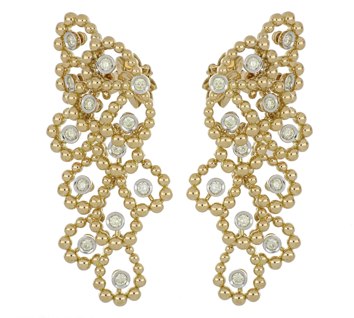 Chiacchierino Big Yellow Gold Earrings