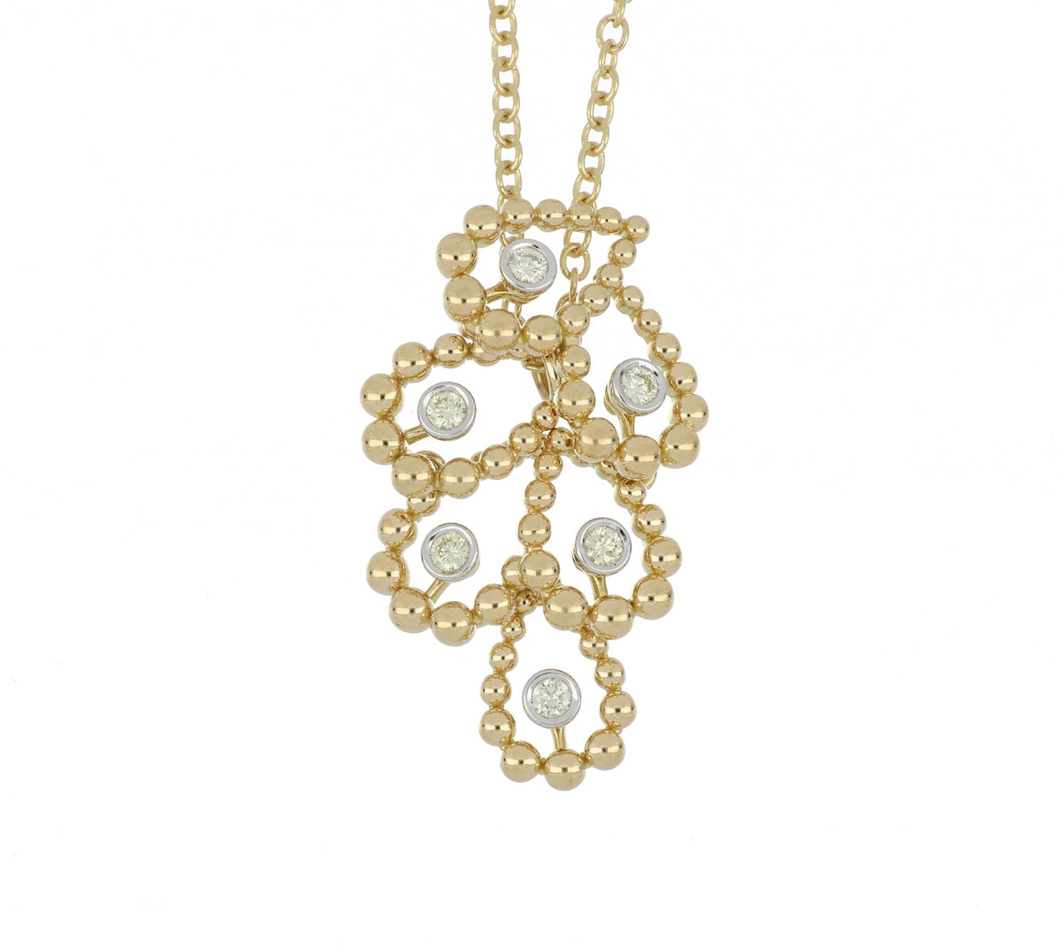 Chiacchierino Yellow Gold Pendant