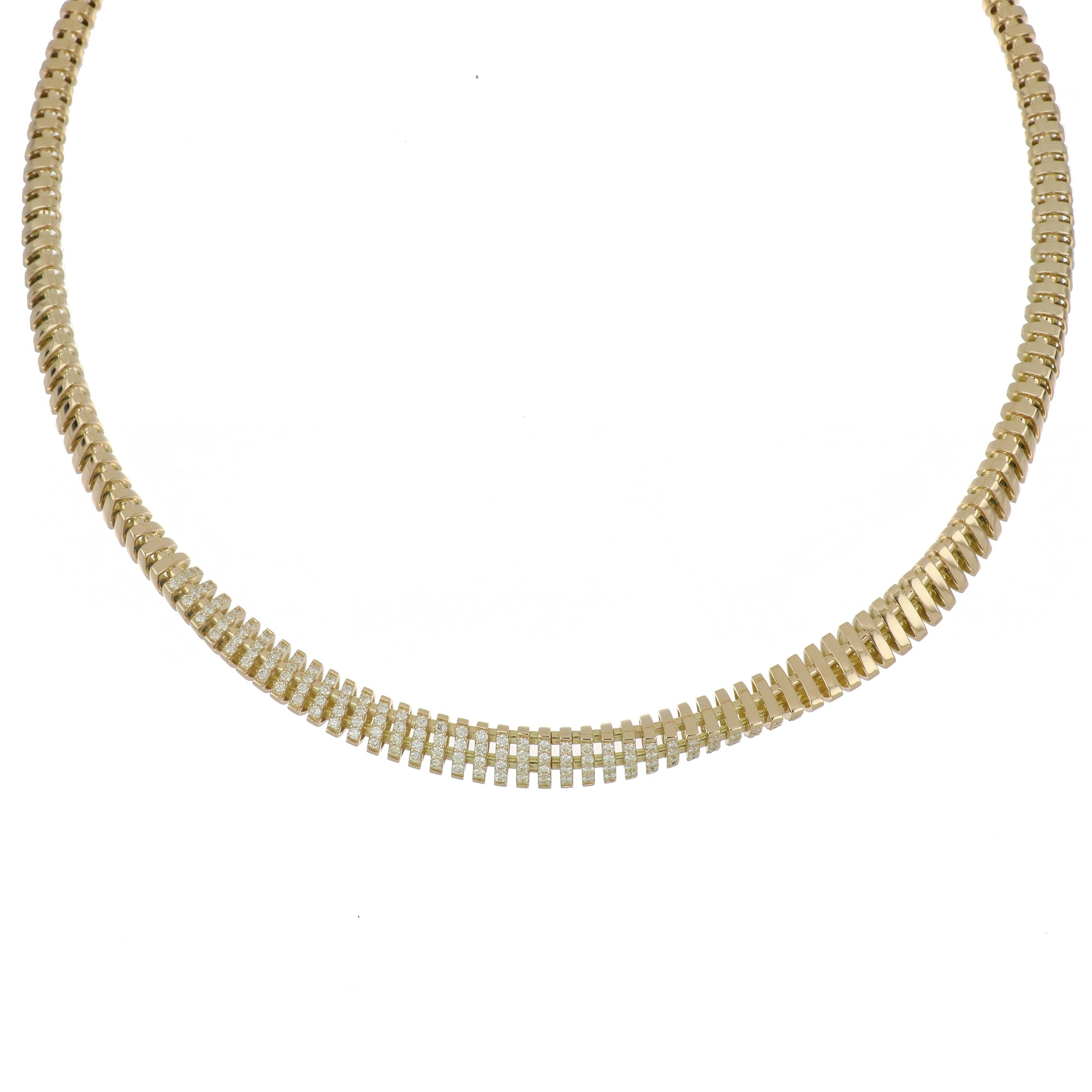 CRESCENDO MINI-ME YELLOW GOLD NECKLACE