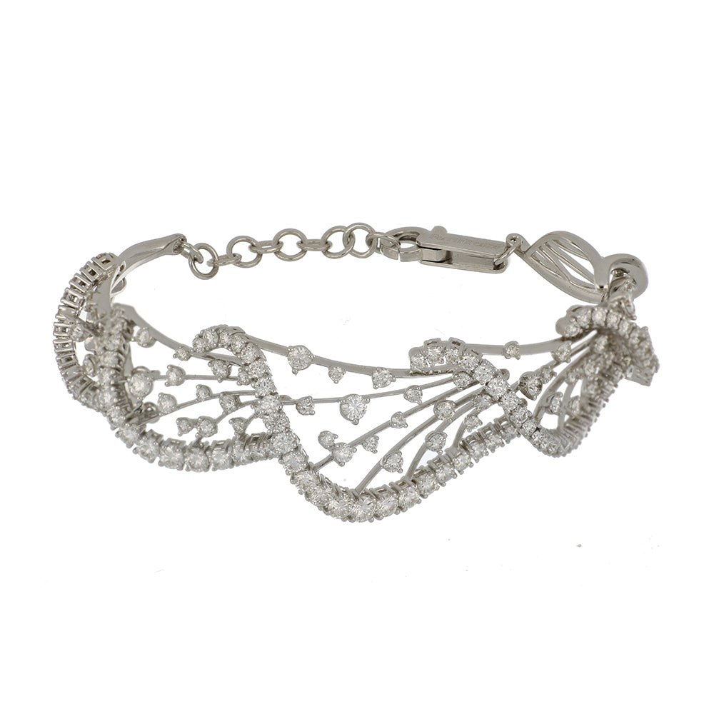 WHITE WONDERS ELICA DIAMONDS BRACELET