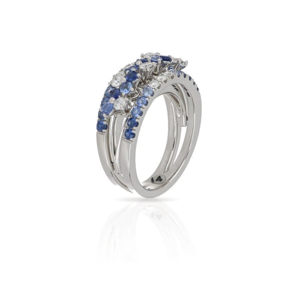 Trilly Blue Sapphires Ring