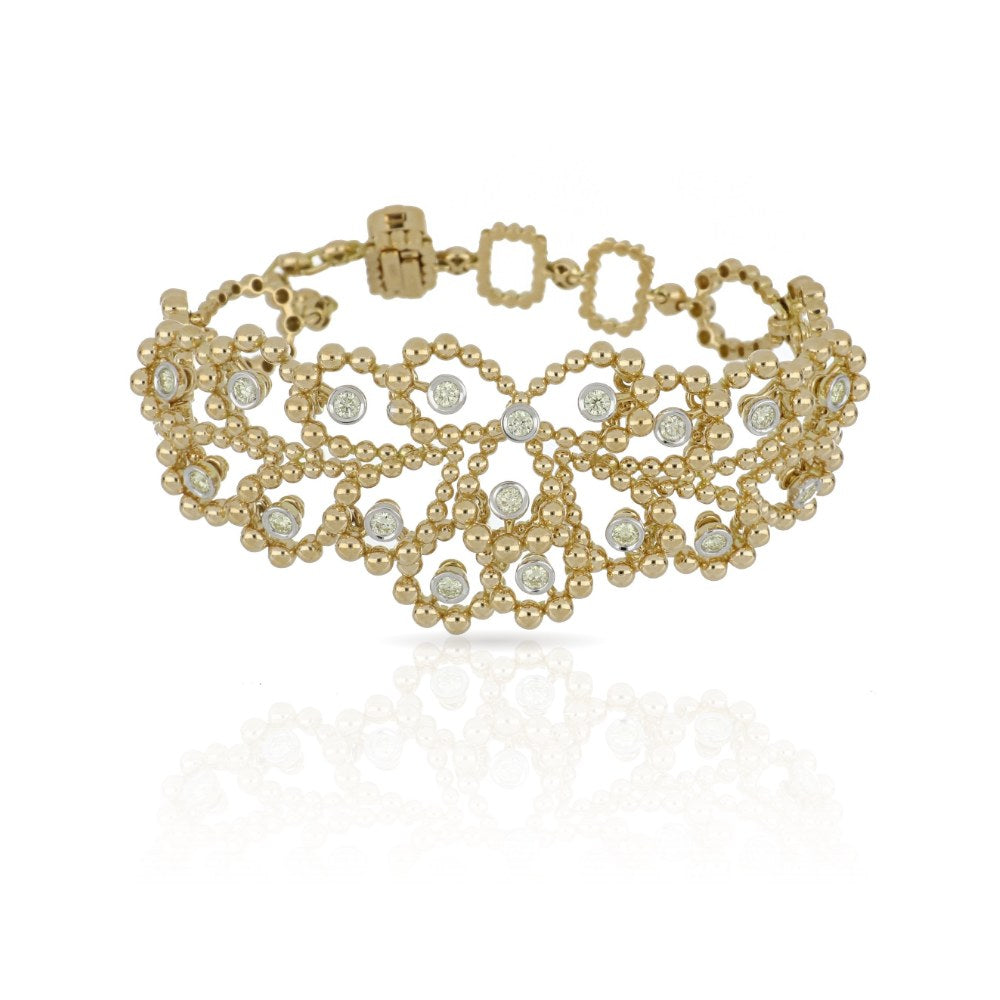 Chiacchierino Yellow Gold Bracelet