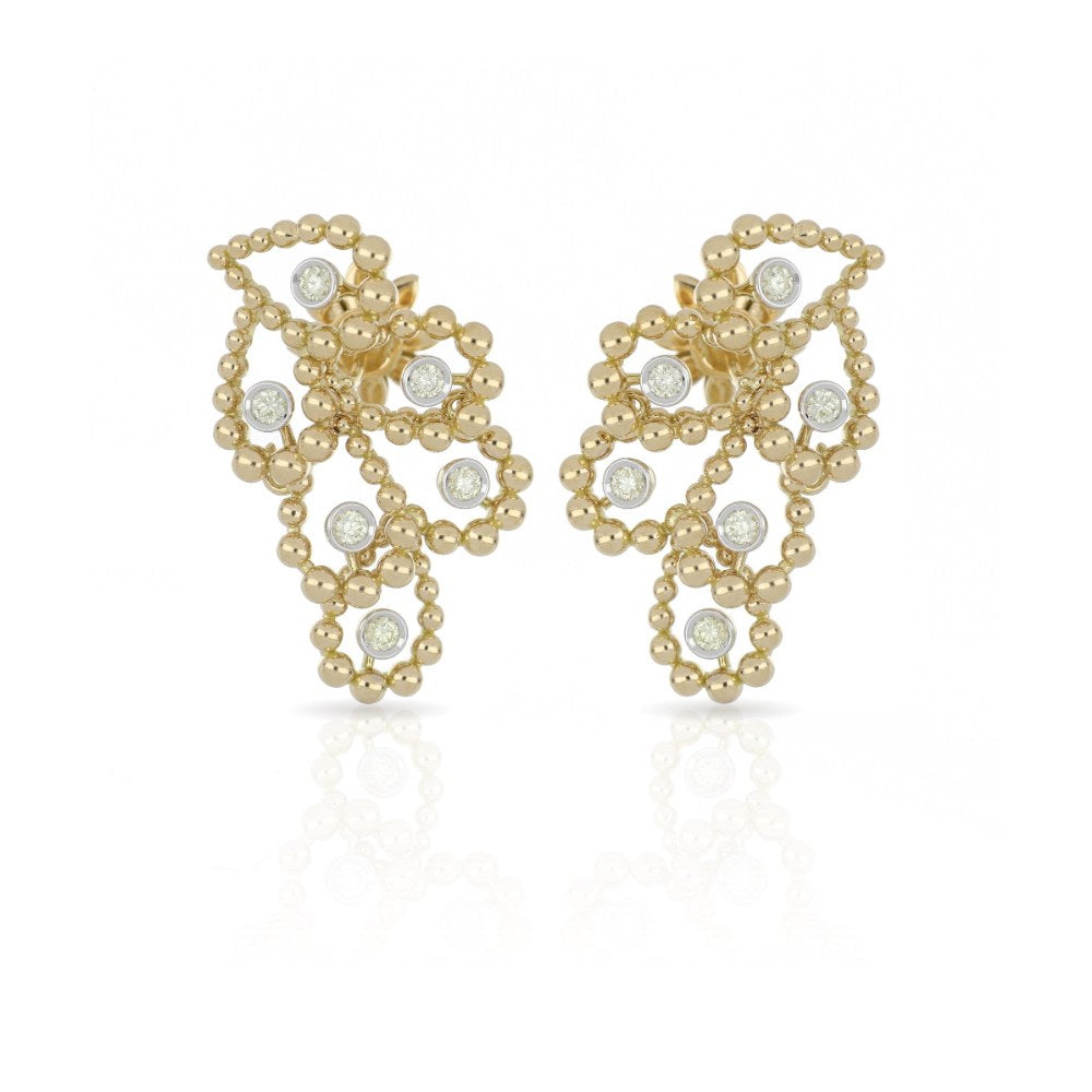 Chiacchierino Yellow Gold Earrings