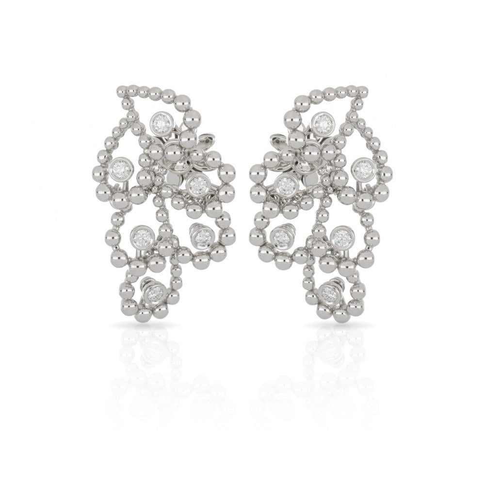 Chiacchierino White Gold Earrings