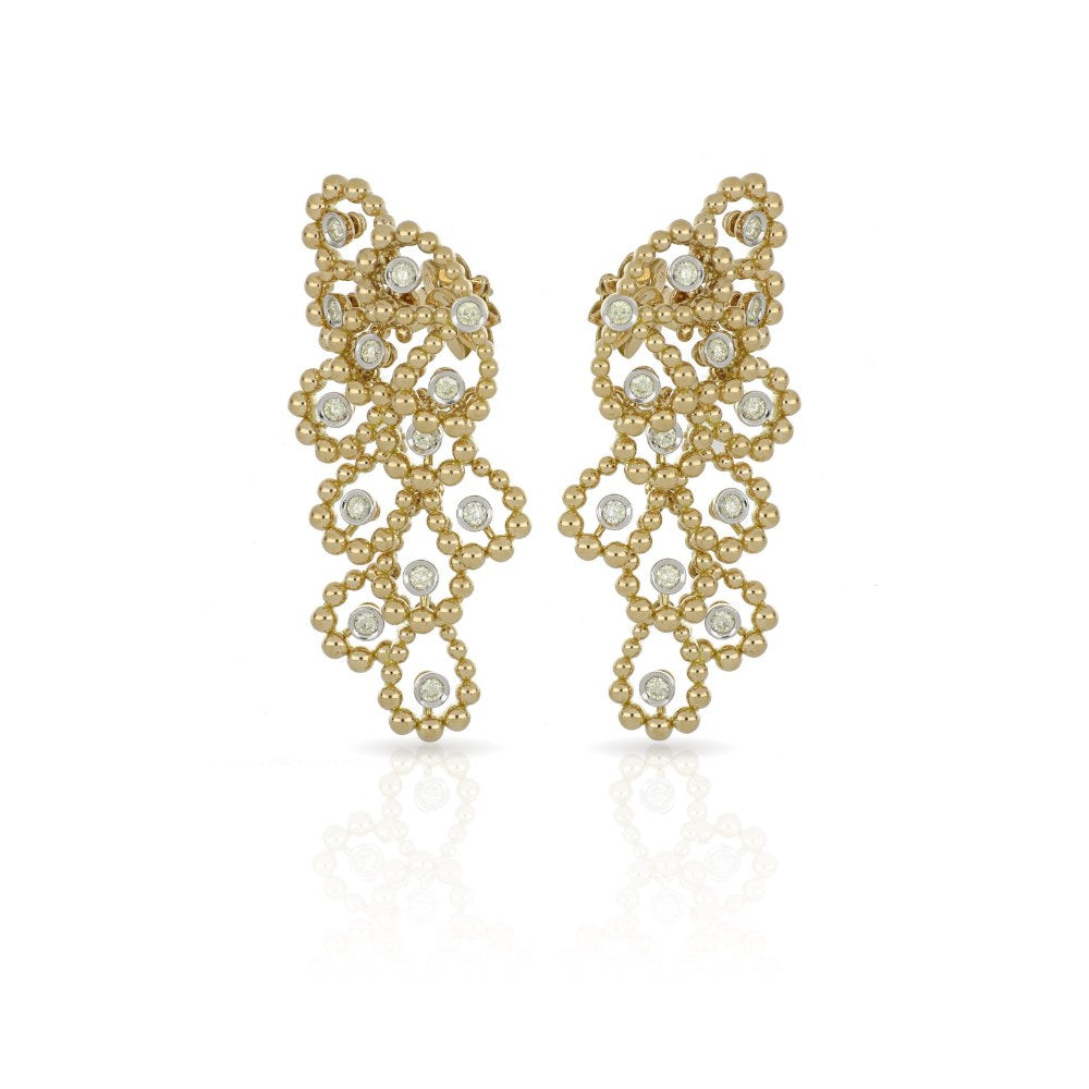Chiacchierino Big Yellow Gold Earrings