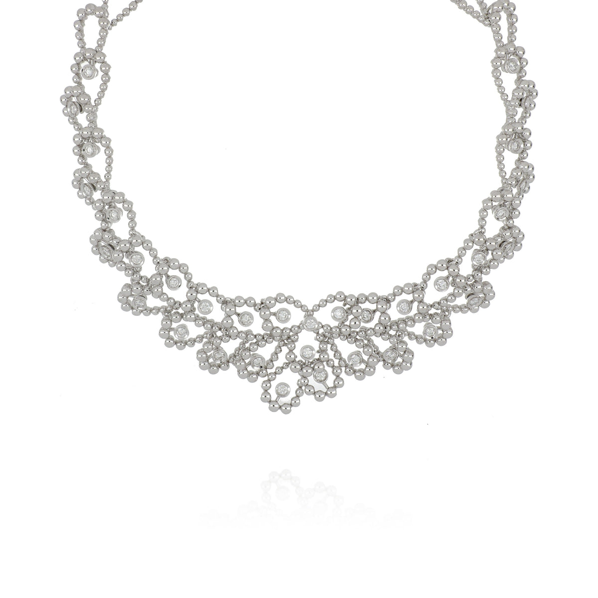 Chiacchierino White Gold Necklace