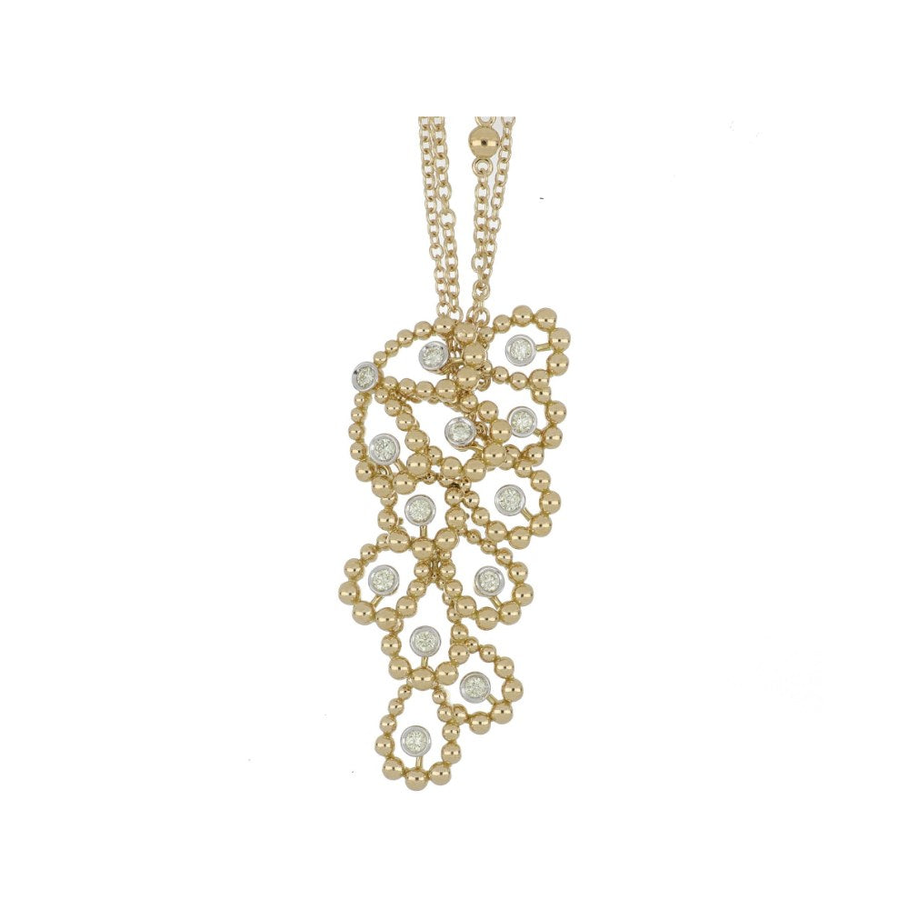 Chiacchierino Big Yellow Gold Pendant