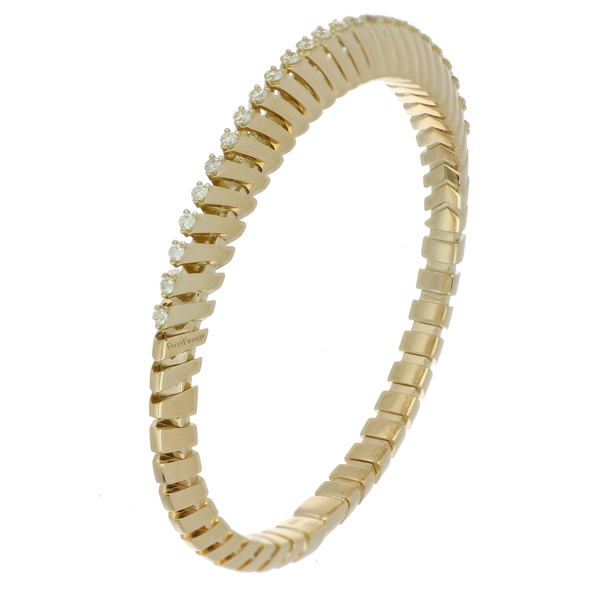 SOFFIO MINI-ME YELLOW GOLD BRACELET