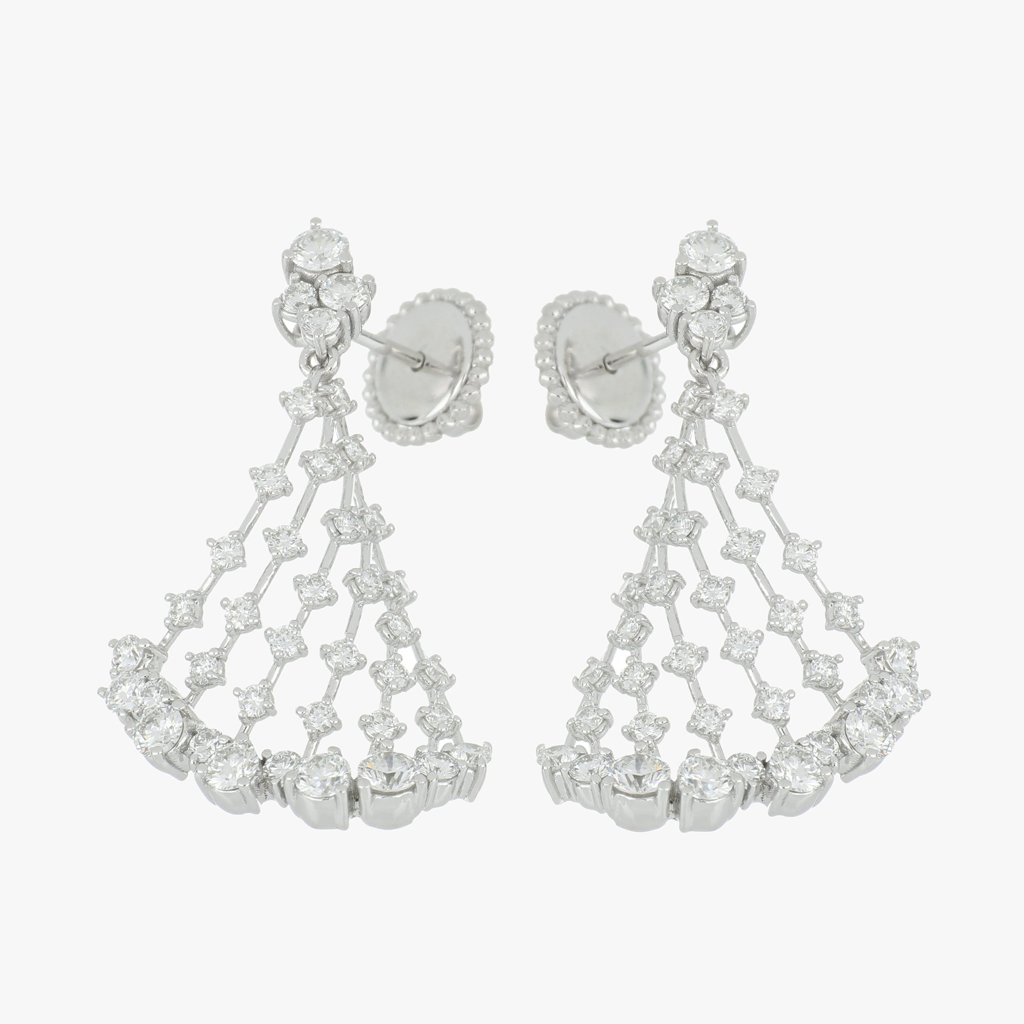 WHITE WONDERS ARIA WHITE GOLD EARRINGS