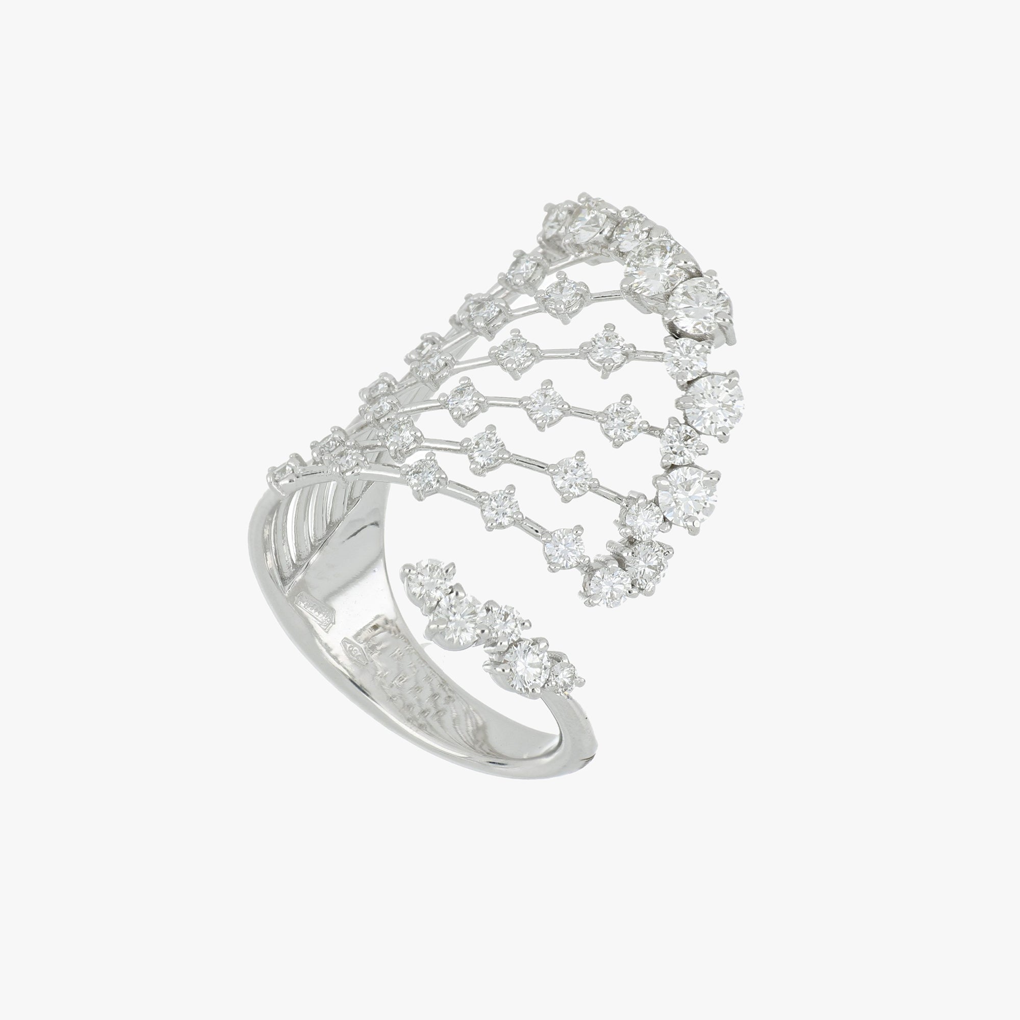 WHITE WONDERS ARIA WHITE GOLD RING