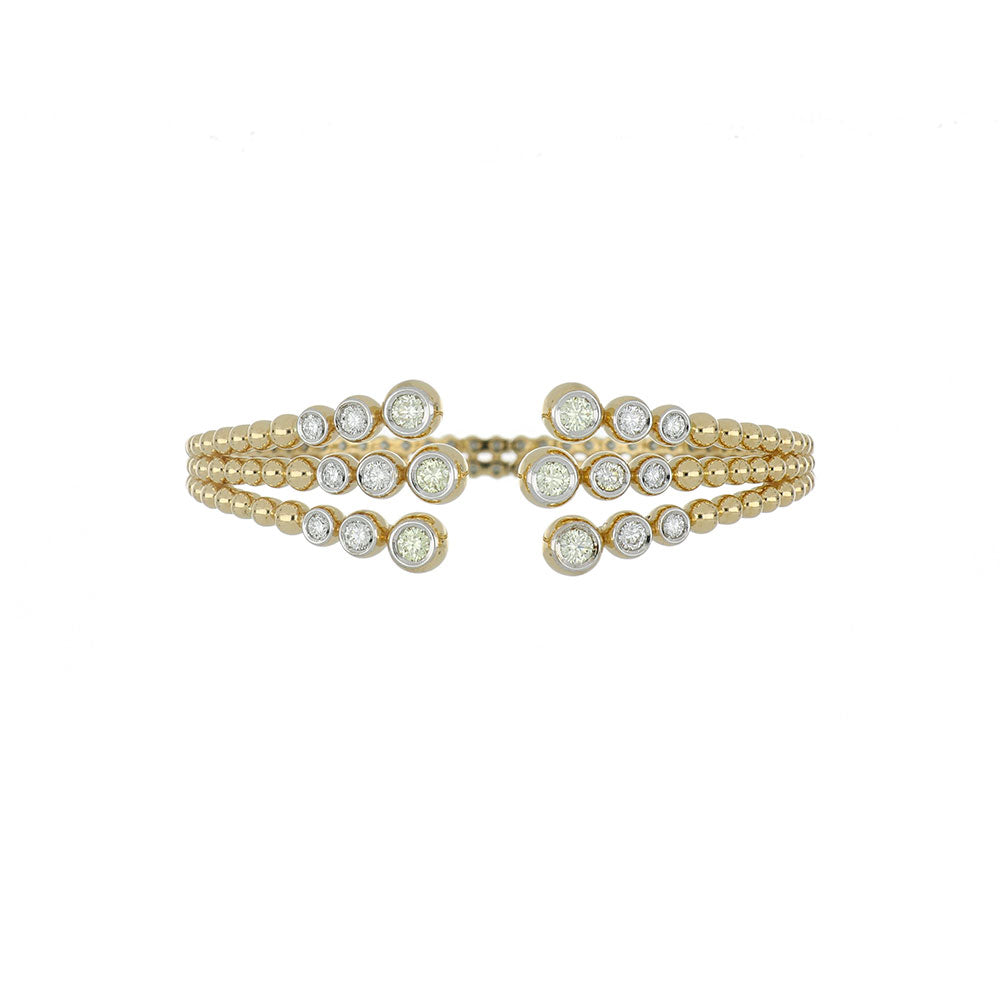 BUBBLES RAGGI YELLOW GOLD BRACELET