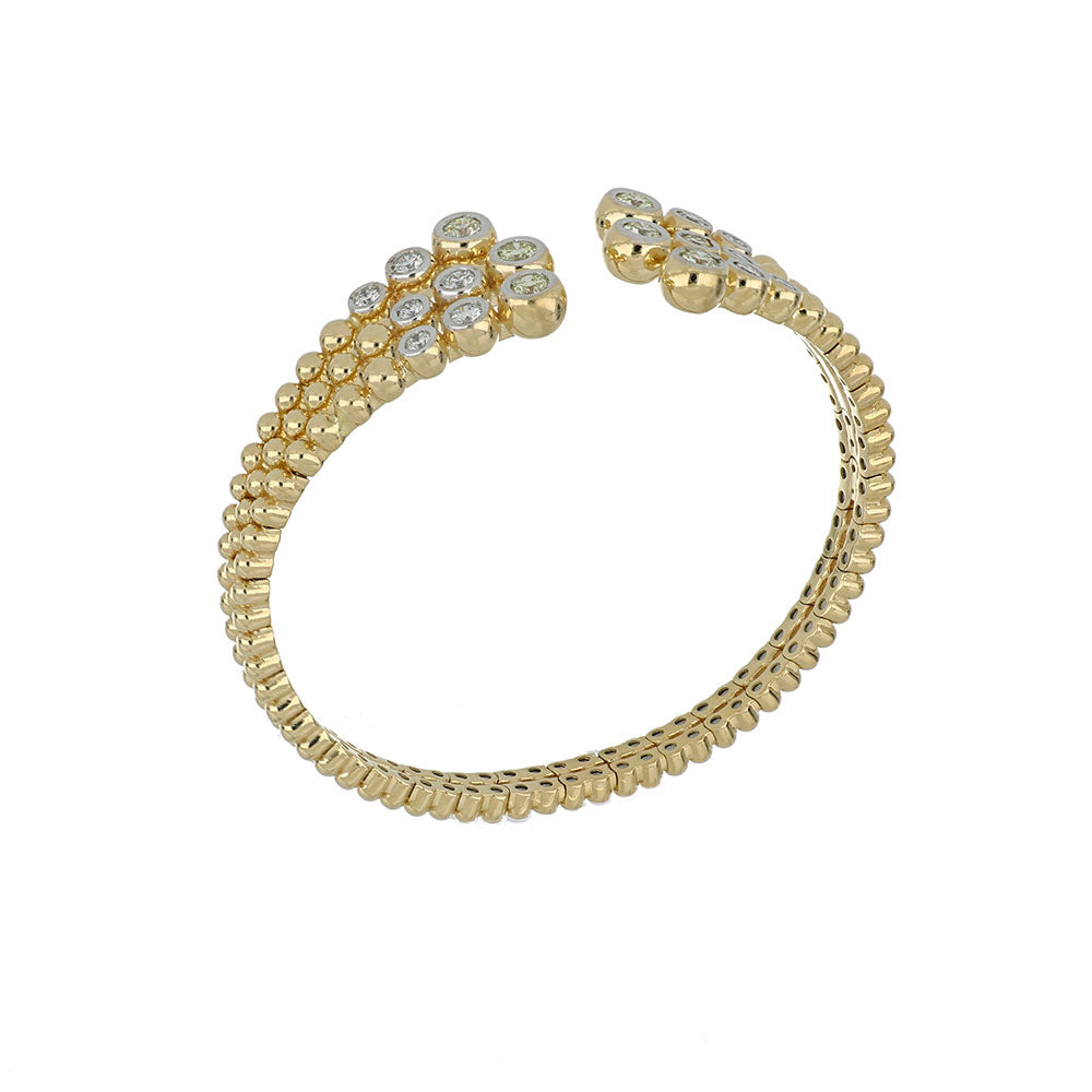 BUBBLES RAGGI YELLOW GOLD BRACELET
