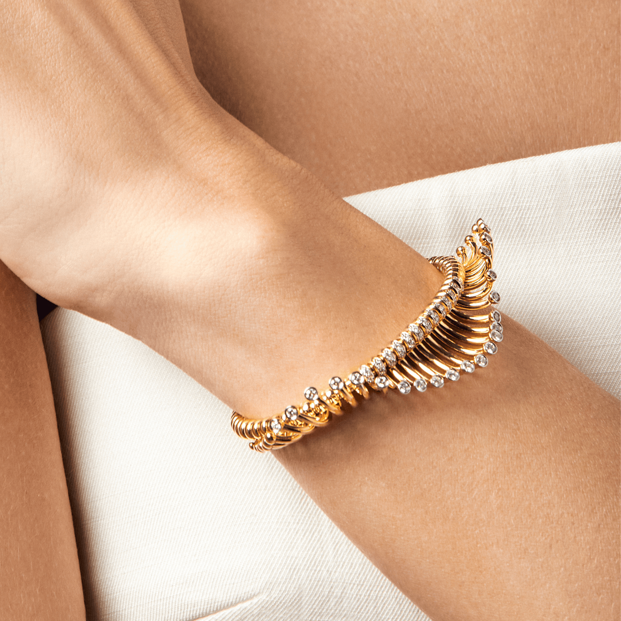 ARTIFICIO YELLOW GOLD BRACELET