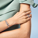 RIFLESSI CONTRARIÉ WHITE GOLD BRACELET