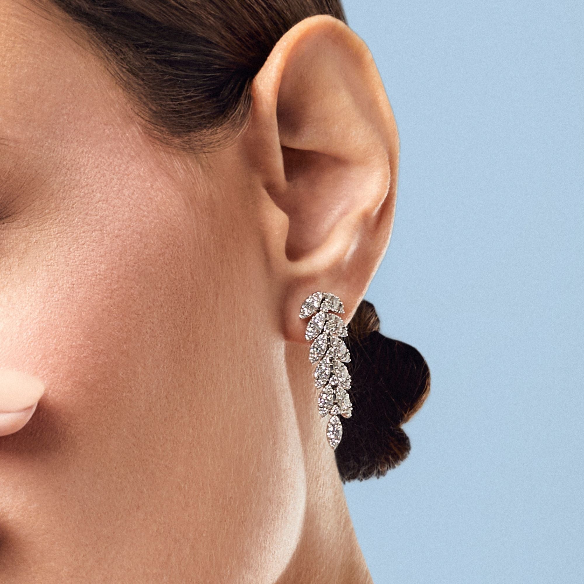 FELCE SMALL WHITE DIAMONDS EARRINGS