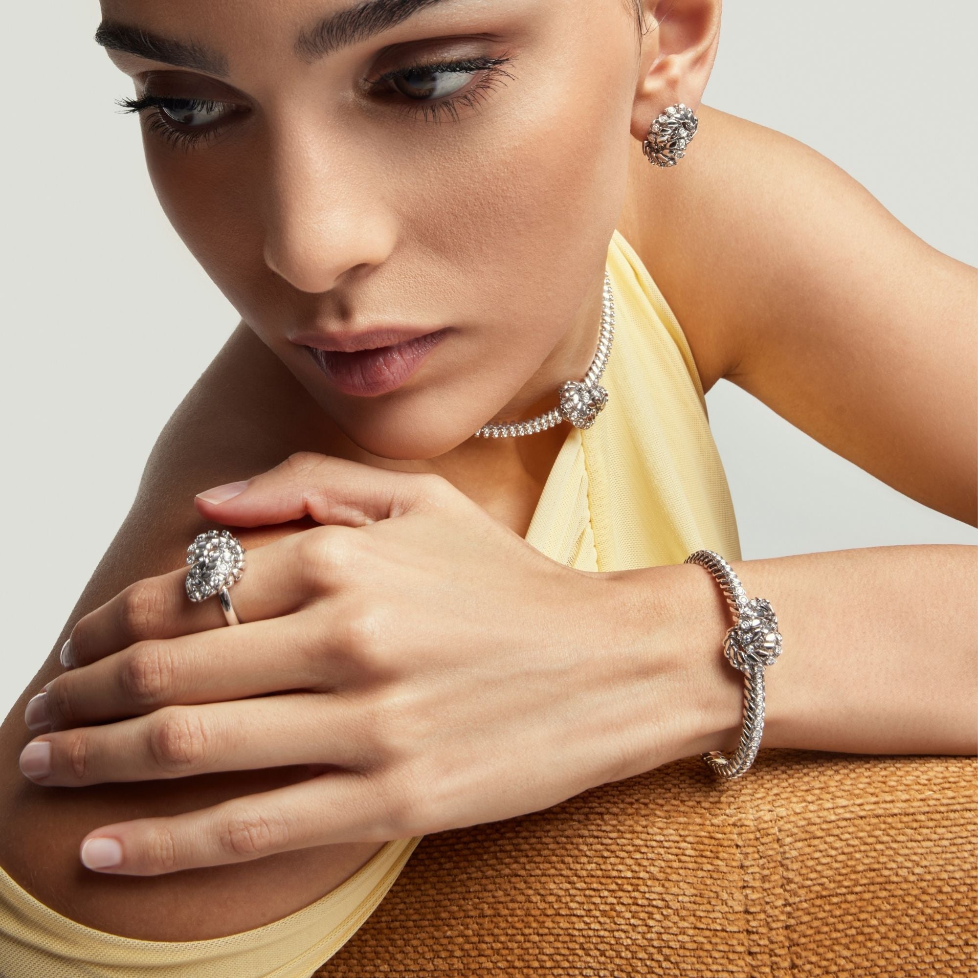 SNODO WHITE GOLD BRACELET