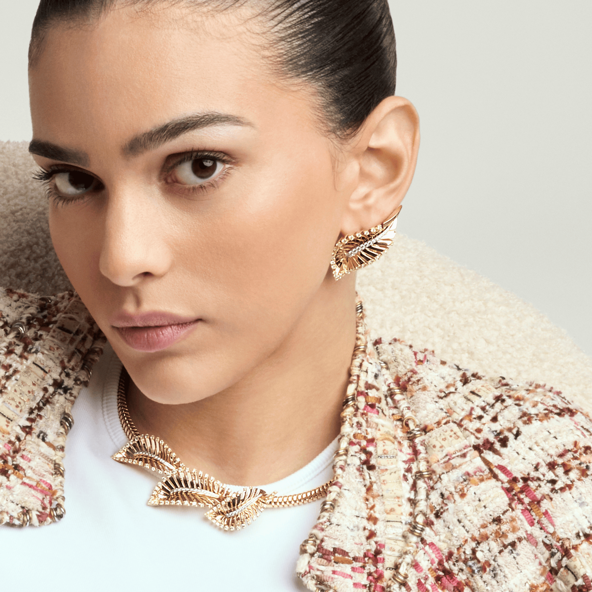 VITO FOGLIA YELLOW GOLD EARRINGS