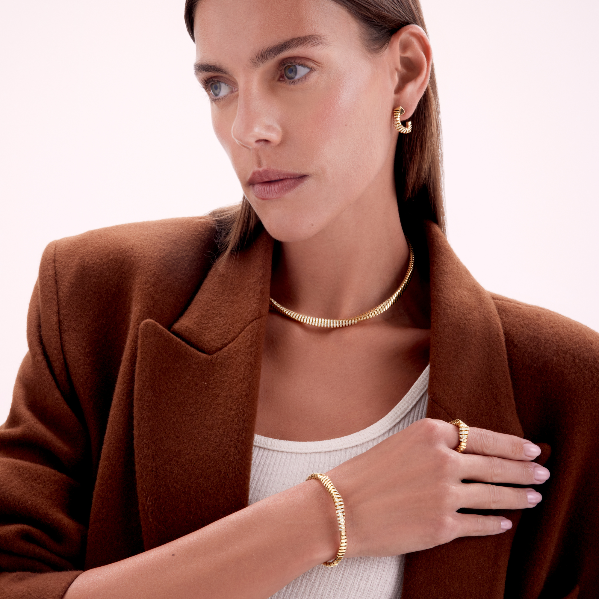 CRESCENDO MINI-ME YELLOW GOLD BRACELET