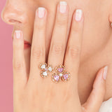 LUCKY ME PINK SAPPHIRES RING