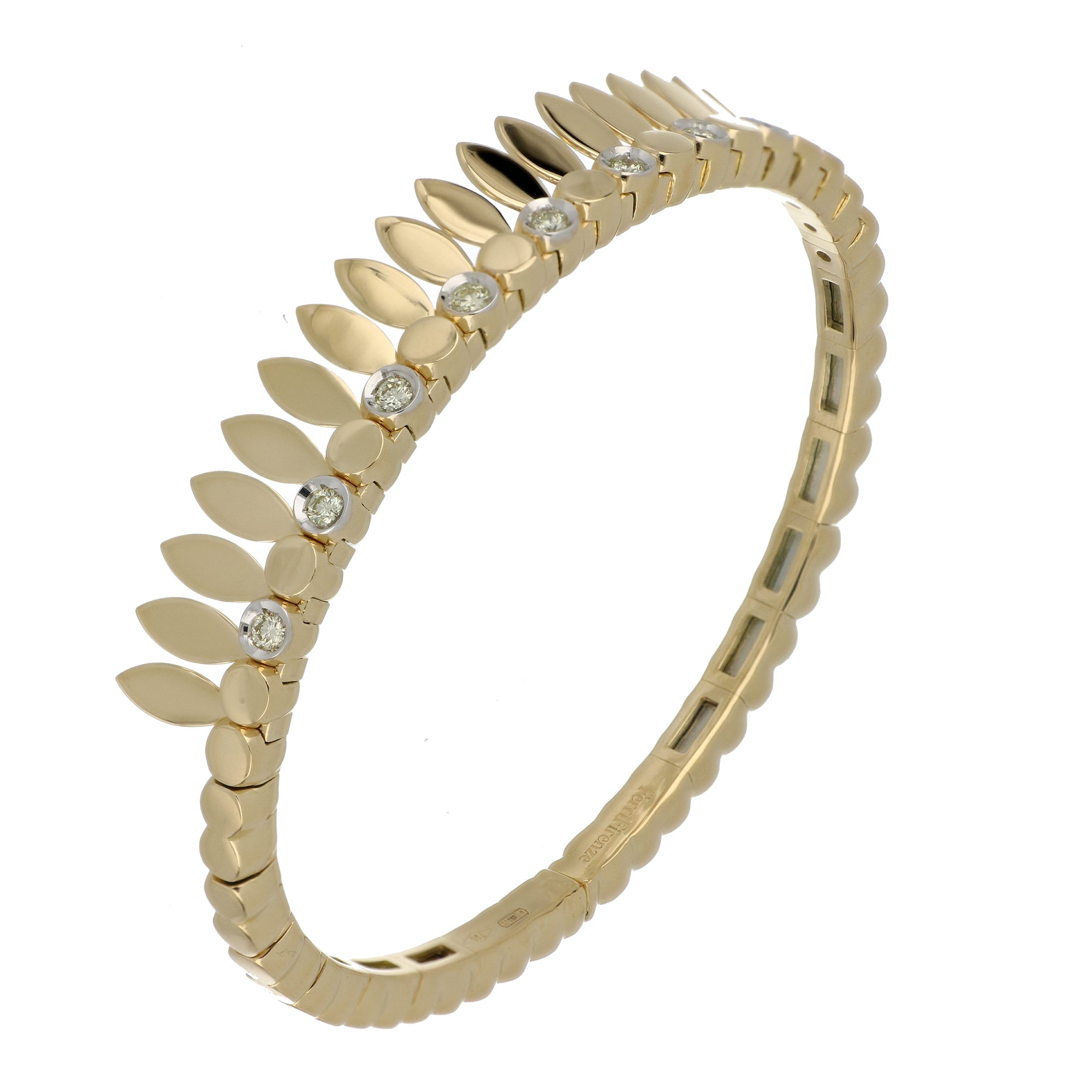 SPETTINATO MINI-ME YELLOW GOLD BRACELET