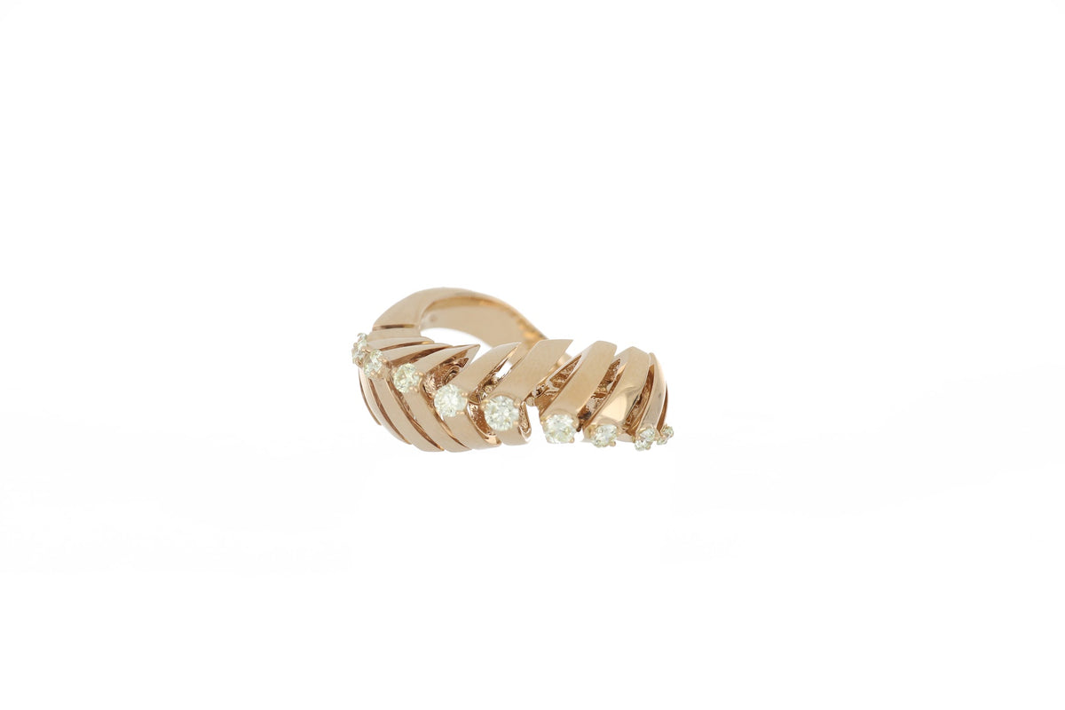 SOFFIO ROSE GOLD RING