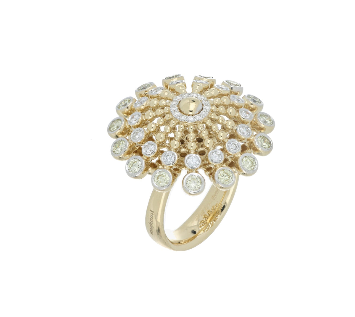 BUBBLES RAGGI ROUND DIAMOND RING