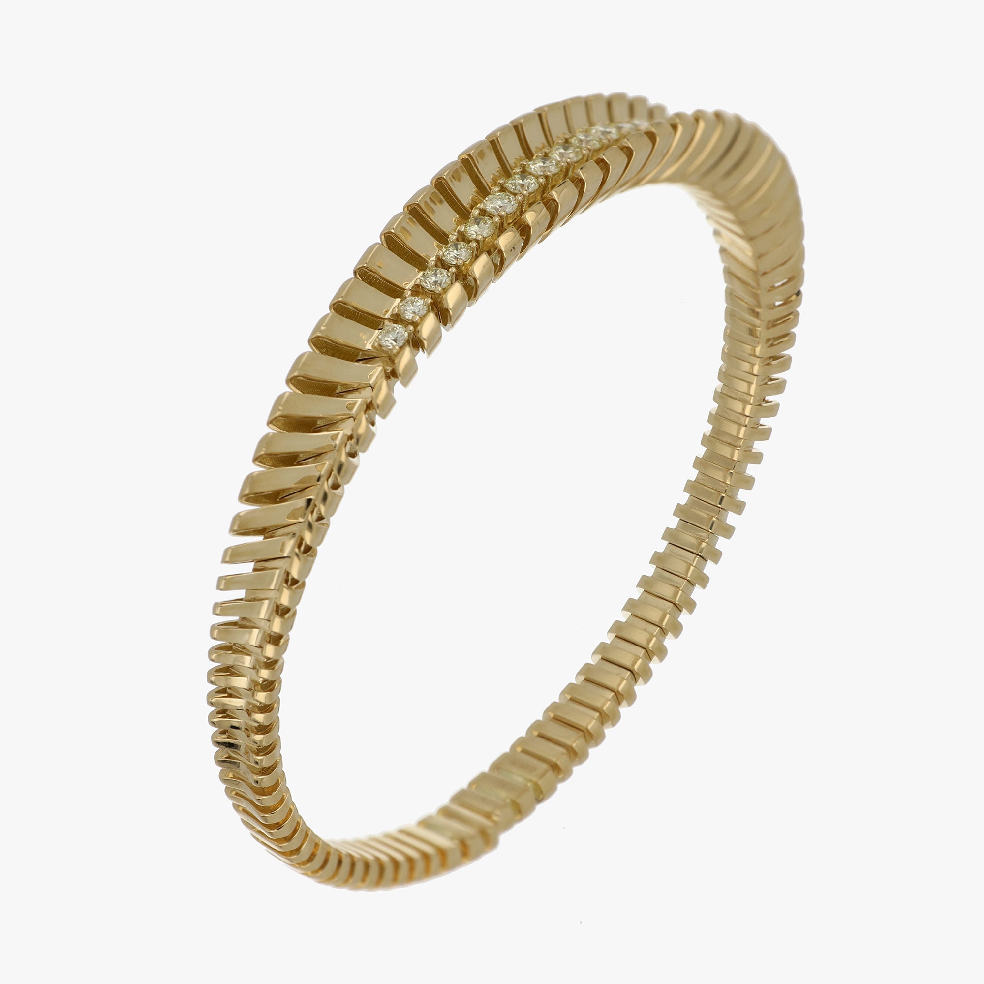 SOFFIO MINI-ME YELLOW GOLD BRACELET