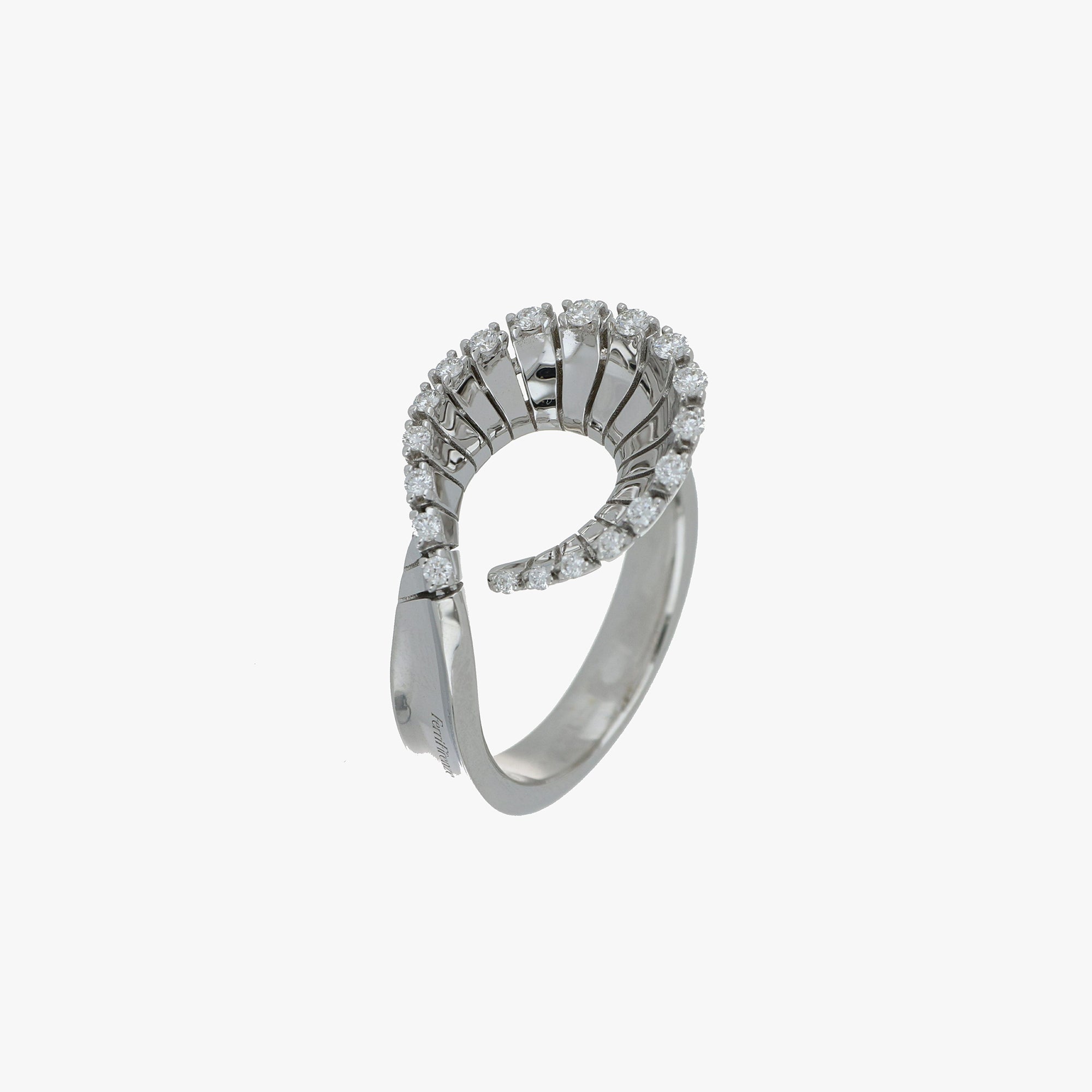 VITO MINI-ME WHITE GOLD RING