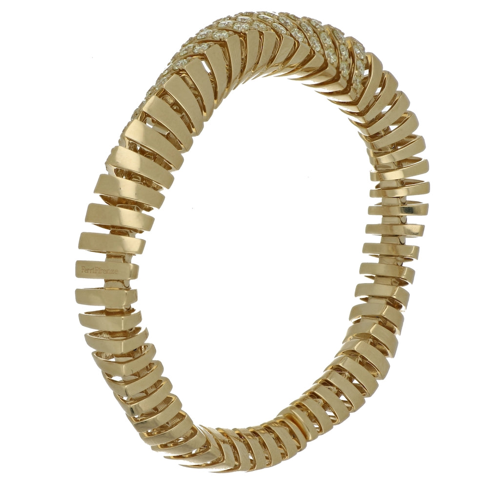 CRESCENDO YELLOW GOLD SMALL BRACELET