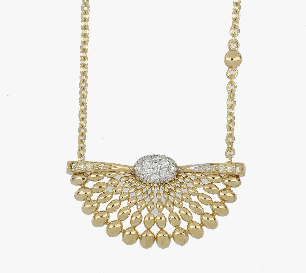 SOLEGIRA YELLOW GOLD SMALL PENDANT